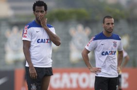 Durante o treino desta tarde no CT Joaquim Grava, Parque Ecolgico do Tiete, zona leste de So Paulo. O prximo jogo da equipe ser dia 20/04, contra o Atltico MIneiro, vlido pela 1 rodada do Campeonato Brasileiro de 2014