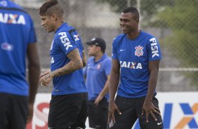 Durante o treino desta manh no CT Joaquim Grava, Parque Ecolgico do Tiete, zona leste de So Paulo. O prximo jogo da equipe ser dia 20/04, contra o Atltico MIneiro, vlido pela 1 rodada do Campeonato Brasileiro de 2014