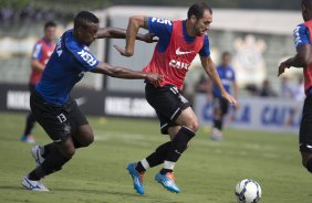 Durante o treino desta manh no CT Joaquim Grava, Parque Ecolgico do Tiete, zona leste de So Paulo. O prximo jogo da equipe ser dia 20/04, contra o Atltico MIneiro, vlido pela 1 rodada do Campeonato Brasileiro de 2014