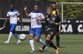Durante o jogo treino contra a Ponte Preta, de Campinas, esta manhã no CT Joaquim Grava, Parque Ecológico do Tiete, zona leste de São Paulo. O próximo jogo da equipe será dia 20/04, contra o Atlético MIneiro, válido pela 1ª rodada do Campeonato Brasileiro de 2014