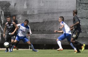 Durante o jogo treino contra a Ponte Preta, de Campinas, esta manhã no CT Joaquim Grava, Parque Ecológico do Tiete, zona leste de São Paulo. O próximo jogo da equipe será dia 20/04, contra o Atlético MIneiro, válido pela 1ª rodada do Campeonato Brasileiro de 2014