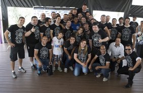 Elias participa de evento do Socio Torcedor antes do treino desta manh no CT Joaquim Grava, Parque Ecolgico do Tiete, zona leste de So Paulo. O prximo jogo da equipe ser dia 20/04, contra o Atltico MIneiro, em Uberlandia/MG, vlido pela 1 rodada do Campeonato Brasileiro de 2014