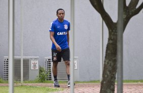 Durante o treino desta manh no CT Joaquim Grava, Parque Ecolgico do Tiete, zona leste de So Paulo. O prximo jogo da equipe ser dia 20/04, contra o Atltico MIneiro, em Uberlandia/MG, vlido pela 1 rodada do Campeonato Brasileiro de 2014