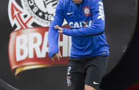 Durante o treino desta manh no CT Joaquim Grava, Parque Ecolgico do Tiete, zona leste de So Paulo. O prximo jogo da equipe ser dia 20/04, contra o Atltico MIneiro, em Uberlandia/MG, vlido pela 1 rodada do Campeonato Brasileiro de 2014