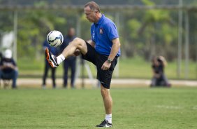 Durante o treino desta manhã no CT Joaquim Grava, Parque Ecológico do Tiete, zona leste de São Paulo. O próximo jogo da equipe será domingo, dia 27/04, contra o Flamengo, no Pacaembu, válido pela 2ª rodada do Campeonato Brasileiro de 2014