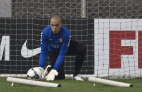 Durante o treino desta manhã no CT Joaquim Grava, Parque Ecológico do Tiete, zona leste de São Paulo. O próximo jogo da equipe será domingo, dia 27/04, contra o Flamengo, no Pacaembu, válido pela 2ª rodada do Campeonato Brasileiro de 2014