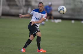 Durante o treino desta tarde no CT Joaquim Grava, Parque Ecolgico do Tiete, zona leste de So Paulo. O prximo jogo da equipe ser domingo, dia 27/04, contra o Flamengo, no Pacaembu, vlido pela 2 rodada do Campeonato Brasileiro de 2014