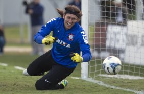 Durante o treino desta tarde no CT Joaquim Grava, Parque Ecolgico do Tiete, zona leste de So Paulo. O prximo jogo da equipe ser domingo, dia 27/04, contra o Flamengo, no Pacaembu, vlido pela 2 rodada do Campeonato Brasileiro de 2014