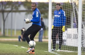 Durante o treino desta tarde no CT Joaquim Grava, Parque Ecológico do Tiete, zona leste de São Paulo. O próximo jogo da equipe será domingo, dia 27/04, contra o Flamengo, no Pacaembu, válido pela 2ª rodada do Campeonato Brasileiro de 2014