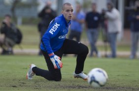 Durante o treino desta tarde no CT Joaquim Grava, Parque Ecolgico do Tiete, zona leste de So Paulo. O prximo jogo da equipe ser domingo, dia 27/04, contra o Flamengo, no Pacaembu, vlido pela 2 rodada do Campeonato Brasileiro de 2014