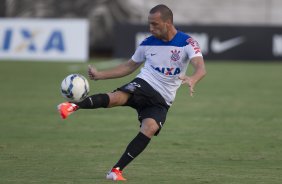 Durante o treino desta tarde no CT Joaquim Grava, Parque Ecolgico do Tiete, zona leste de So Paulo. O prximo jogo da equipe ser domingo, dia 27/04, contra o Flamengo, no Pacaembu, vlido pela 2 rodada do Campeonato Brasileiro de 2014