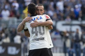 Durante a partida entre Corinthians x Flamengo, realizada esta tarde no estádio do Pacaembu, válida pela 2ª rodada do Campeonato Brasileiro de 2014
