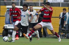 Durante a partida entre Corinthians x Flamengo, realizada esta tarde no estádio do Pacaembu, válida pela 2ª rodada do Campeonato Brasileiro de 2014