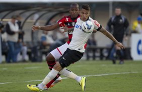 Durante a partida entre Corinthians x Flamengo, realizada esta tarde no estádio do Pacaembu, válida pela 2ª rodada do Campeonato Brasileiro de 2014