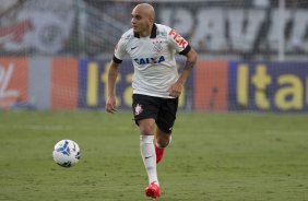 Durante a partida entre Corinthians x Flamengo, realizada esta tarde no estádio do Pacaembu, válida pela 2ª rodada do Campeonato Brasileiro de 2014