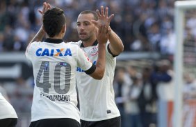 Durante a partida entre Corinthians x Flamengo, realizada esta tarde no estádio do Pacaembu, válida pela 2ª rodada do Campeonato Brasileiro de 2014