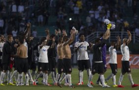 Durante a partida entre Corinthians x Flamengo, realizada esta tarde no estádio do Pacaembu, válida pela 2ª rodada do Campeonato Brasileiro de 2014