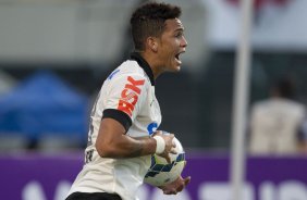 Durante a partida entre Corinthians x Flamengo, realizada esta tarde no estádio do Pacaembu, válida pela 2ª rodada do Campeonato Brasileiro de 2014
