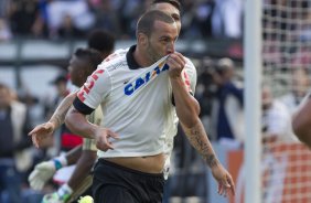 Durante a partida entre Corinthians x Flamengo, realizada esta tarde no estádio do Pacaembu, válida pela 2ª rodada do Campeonato Brasileiro de 2014