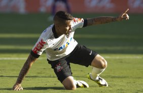 Durante a partida entre Corinthians x Flamengo, realizada esta tarde no estádio do Pacaembu, válida pela 2ª rodada do Campeonato Brasileiro de 2014