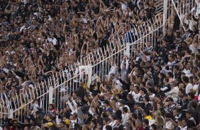 Durante a partida entre Corinthians x Flamengo, realizada esta tarde no estádio do Pacaembu, válida pela 2ª rodada do Campeonato Brasileiro de 2014