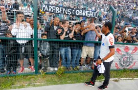 Elias Corinthians durante partida vaila pelo campeonato Brasileiro 2014. joga realizado no Pacaembu realizado27/04/2014: (