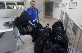 Nos vestirios antes da partida entre Corinthians x Flamengo, realizada esta tarde no estdio do Pacaembu, vlida pela 2 rodada do Campeonato Brasileiro de 2014