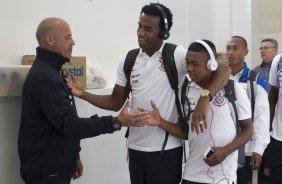 Nos vestirios antes da partida entre Corinthians x Flamengo, realizada esta tarde no estdio do Pacaembu, vlida pela 2 rodada do Campeonato Brasileiro de 2014