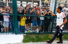 Torcida do Corinthians durante partida vaila pelo campeonato Brasileiro 2014. joga realizado no Pacaembu realizado27/04/2014: (