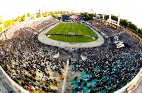 Torcida do Corinthians durante partida vaila pelo campeonato Brasileiro 2014. joga realizado no Pacaembu realizado27/04/2014: (