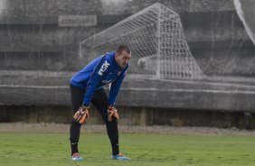 Durante o treino desta manh no CT Joaquim Grava, Parque Ecolgico do Tiete, zona leste de So Paulo. O prximo jogo da equipe ser domingo, dia 11/05, contra o So Paulo, na Arena Barueri, vlido pela 4 rodada do Campeonato Brasileiro de 2014