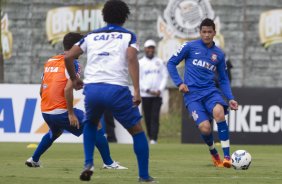 Durante o treino desta manh no CT Joaquim Grava, Parque Ecolgico do Tiete, zona leste de So Paulo. O prximo jogo da equipe ser domingo, dia 11/05, contra o So Paulo, na Arena Barueri, vlido pela 4 rodada do Campeonato Brasileiro de 2014