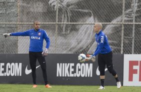 Durante o treino desta manh no CT Joaquim Grava, Parque Ecolgico do Tiete, zona leste de So Paulo. O prximo jogo da equipe ser domingo, dia 11/05, contra o So Paulo, na Arena Barueri, vlido pela 4 rodada do Campeonato Brasileiro de 2014