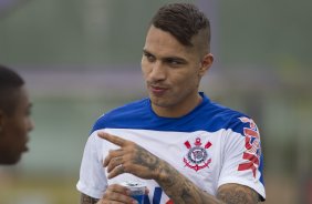 Durante o treino desta manh no CT Joaquim Grava, Parque Ecolgico do Tiete, zona leste de So Paulo. O prximo jogo da equipe ser domingo, dia 11/05, contra o So Paulo, na Arena Barueri, vlido pela 4 rodada do Campeonato Brasileiro de 2014