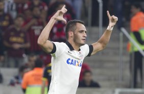 Durante a partida, jogo teste para a Copa do Mundo entre Atltico Paranaense x Corinthians, realizada esta noite na Arena da Baixada, em Curitiba/PR/