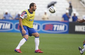 Durante o treino desta tarde na Arena Corinthians, zona leste de So Paulo. O prximo jogo da equipe ser domingo, dia 18/05 contra o Figueirense/SC, vlido pela 5 rodada do Campeonato Brasileiro de 2014