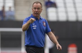 Durante o treino desta tarde na Arena Corinthians, zona leste de So Paulo. O prximo jogo da equipe ser domingo, dia 18/05 contra o Figueirense/SC, vlido pela 5 rodada do Campeonato Brasileiro de 2014