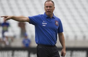 Durante o treino desta tarde na Arena Corinthians, zona leste de So Paulo. O prximo jogo da equipe ser domingo, dia 18/05 contra o Figueirense/SC, vlido pela 5 rodada do Campeonato Brasileiro de 2014