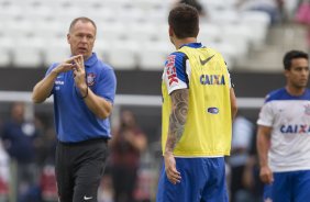 Durante o treino desta tarde na Arena Corinthians, zona leste de So Paulo. O prximo jogo da equipe ser domingo, dia 18/05 contra o Figueirense/SC, vlido pela 5 rodada do Campeonato Brasileiro de 2014