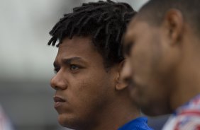 Durante o treino desta tarde na Arena Corinthians, zona leste de So Paulo. O prximo jogo da equipe ser domingo, dia 18/05 contra o Figueirense/SC, vlido pela 5 rodada do Campeonato Brasileiro de 2014