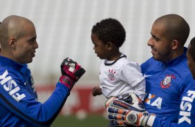 Durante o treino desta manhã na Arena Corinthians, zona leste de São Paulo. O próximo jogo da equipe será amanhã, domingo, dia 18/05 contra o Figueirense/SC, válido pela 5ª rodada do Campeonato Brasileiro de 2014