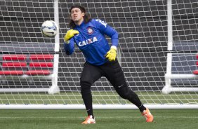 Durante o treino desta manh na Arena Corinthians, zona leste de So Paulo. O prximo jogo da equipe ser amanh, domingo, dia 18/05 contra o Figueirense/SC, vlido pela 5 rodada do Campeonato Brasileiro de 2014