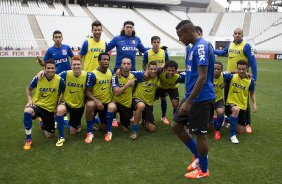 Durante o treino desta manh na Arena Corinthians, zona leste de So Paulo. O prximo jogo da equipe ser amanh, domingo, dia 18/05 contra o Figueirense/SC, vlido pela 5 rodada do Campeonato Brasileiro de 2014