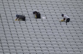 Durante o treino desta manhã na Arena Corinthians, zona leste de São Paulo. O próximo jogo da equipe será amanhã, domingo, dia 18/05 contra o Figueirense/SC, válido pela 5ª rodada do Campeonato Brasileiro de 2014