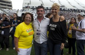 Durante a partida Corinthians x Figueirense/SC, realizada esta tarde na Arena Corinthians, válida pela 5ª rodada do Campeonato Brasileiro de 2014