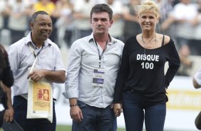 Durante a partida Corinthians x Figueirense/SC, realizada esta tarde na Arena Corinthians, válida pela 5ª rodada do Campeonato Brasileiro de 2014