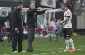 Durante a partida Corinthians x Figueirense/SC, realizada esta tarde na Arena Corinthians, vlida pela 5 rodada do Campeonato Brasileiro de 2014