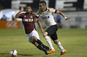 Durante a partida Corinthians x Atlético-PR, realizada esta noite no estádio do Caninde, válida pela 6ª rodada do Campeonato Brasileiro de 2014