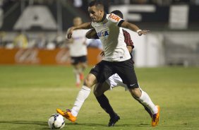 Durante a partida Corinthians x Atlético-PR, realizada esta noite no estádio do Caninde, válida pela 6ª rodada do Campeonato Brasileiro de 2014