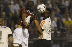 Durante a partida Corinthians x Atlético-PR, realizada esta noite no estádio do Caninde, válida pela 6ª rodada do Campeonato Brasileiro de 2014